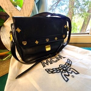 Mcm Mnchen Crossbody Shoulder Bag W 